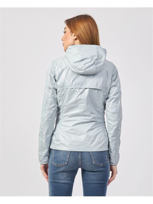 Lily plus reversible women's short jacket K-WAY | K41317W-LILY PLUS.2 DOUBLEB0V